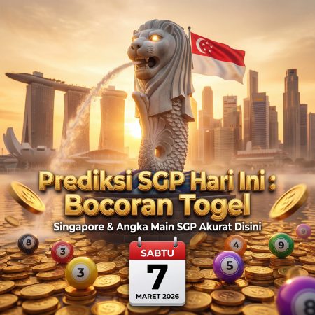 Prediksi SGP Hari Ini : Bocoran Togel Singapore & Angka Main SGP Akurat Disini