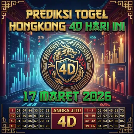 Prediksi Togel Hongkong 4D Hari Ini Paling Akurat & Angka Jitu