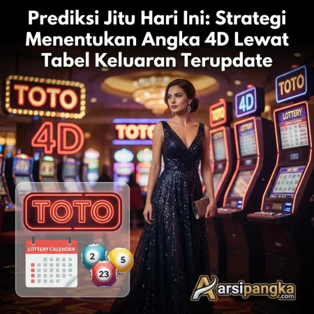 Prediksi Jitu Hari Ini: Strategi Menentukan Angka 4D Lewat Tabel Keluaran Terupdate
