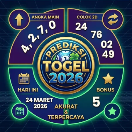 Prediksi Angka Main Colok 2D Hari Ini Paling Akurat & Jitu
