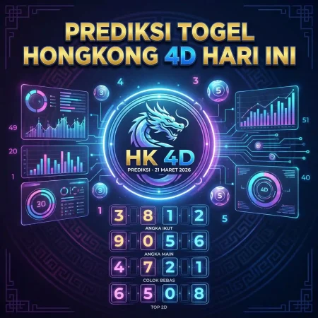 Prediksi Togel Hongkong 4D Hari Ini Paling Akurat & Angka Jitu
