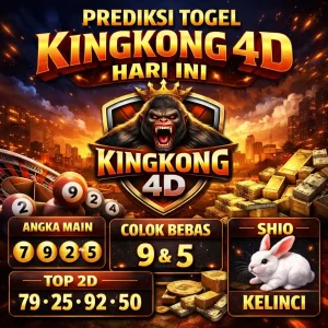 Arsipangka - Prediksi Togel Kingkong 4d Hari Ini