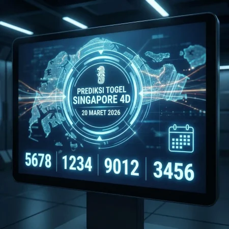 Prediksi Togel Singapore 4D Hari Ini Paling Jitu