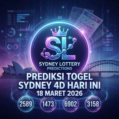Prediksi Togel Sydney 4D Hari Ini Paling Akurat & Angka Jitu