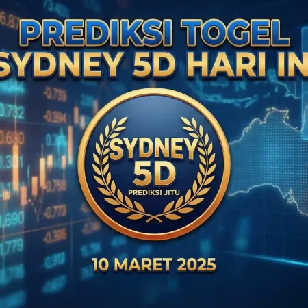 Prediksi Togel Sydney 5D Akurat Hari Ini | Bocoran Angka SDY