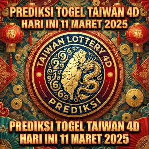 Arsipangka - Prediksi Togel Taiwan 4D Hari Ini