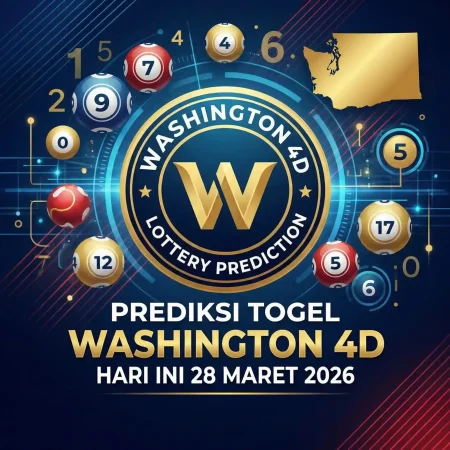 Prediksi Togel Washington 4D Hari Ini Paling Akurat dan Jitu