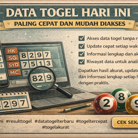 Data Togel Hari Ini : Paling Cepat Dan Mudah Diakses