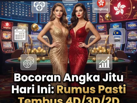 Strategi Jitu Menang Besar: Bocoran Angka Jitu Hari Ini: Rumus Pasti Tembus 4D/3D/2D