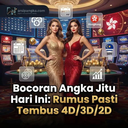 Strategi Jitu Menang Besar: Bocoran Angka Jitu Hari Ini: Rumus Pasti Tembus 4D/3D/2D