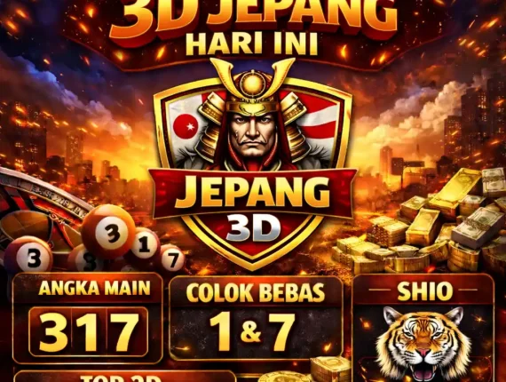Prediksi Togel 3D Jepang Hari Ini Paling Akurat & Terpercaya