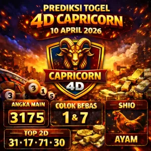 Arsipangka - Prediksi Togel 4D Capricorn Hari Ini