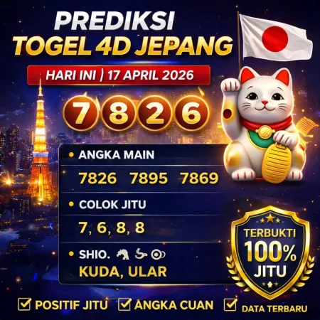 Prediksi Togel 4D Jepang Hari Ini Paling Akurat