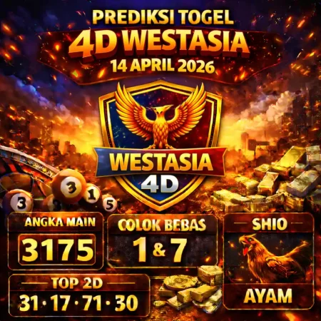 Prediksi Togel 4D Westasia Hari Ini: Bedah Angka Jitu Melalui Tarikan Paito Akurat