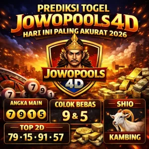 Arsipangka - Prediksi Togel Jowopools 4d Hari Ini