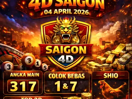Prediksi Togel Saigon 4D Hari Ini Akurat & Terpercaya