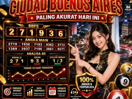 Prediksi Togel 4D Ciudad Buenos Aires Paling Akurat Hari Ini
