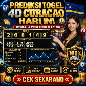 Arsipangka - Tabel angka prediksi togel 4D Curacao hari ini dengan analisis statistik akurat.