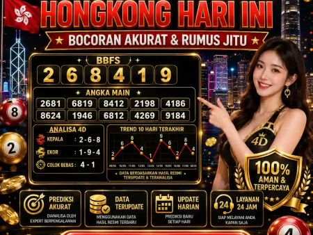 Prediksi Togel 4D Hongkong Hari Ini: Bocoran Akurat & Rumus Jitu