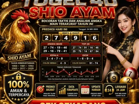 Prediksi Togel 4D Shio Ayam: Bocoran Taktis dan Analisis Angka Main Terakurat Tahun Ini