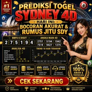 Arsipangka - Grafik rumus Prediksi Togel Sydney 4d Hari Ini dan bocoran angka main SDY pools terbaru.